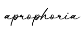单词aprophoria书写