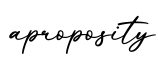 单词aproposity书写
