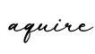 单词aquire书写