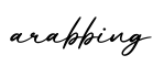 单词arabbing书写