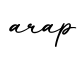 单词arap书写
