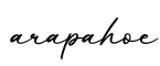 单词arapahoe书写