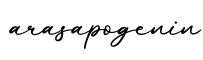 单词arasapogenin书写