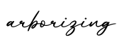 单词arborizing书写