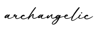 单词archangelic书写
