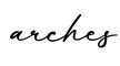 单词arches书写