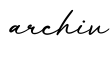 单词archiv书写