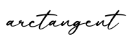 单词arctangent书写