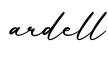 单词ardell书写
