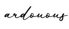单词ardouous书写
