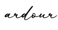 单词ardour书写