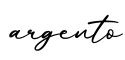单词argento书写