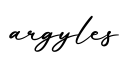 单词argyles书写