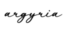 单词argyria书写