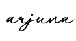 单词arjuna书写