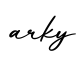 单词arky书写