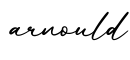 单词arnould书写
