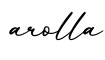 单词arolla书写