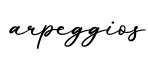 单词arpeggios书写