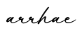 单词arrhae书写