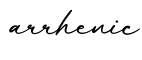 单词arrhenic书写