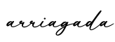 单词arriagada书写