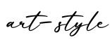 单词art-style书写