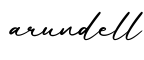 单词arundell书写
