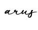 单词arus书写