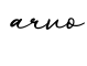 单词arvo书写
