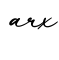 单词arx书写