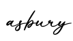 单词asbury书写