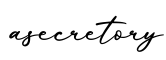 单词asecretory书写