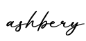 单词ashbery书写