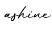 单词ashine书写
