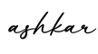 单词ashkar书写