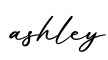 单词ashley书写