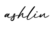 单词ashlin书写