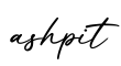 单词ashpit书写