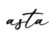 单词asta书写