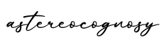 单词astereocognosy书写
