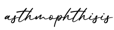 单词asthmophthisis书写