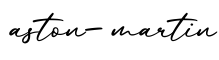 单词aston-martin书写