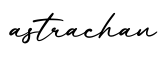 单词astrachan书写