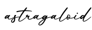单词astragaloid书写