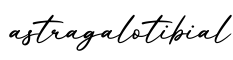 单词astragalotibial书写