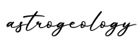 单词astrogeology书写