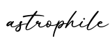 单词astrophile书写