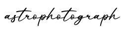 单词astrophotograph书写