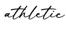 单词athletic书写